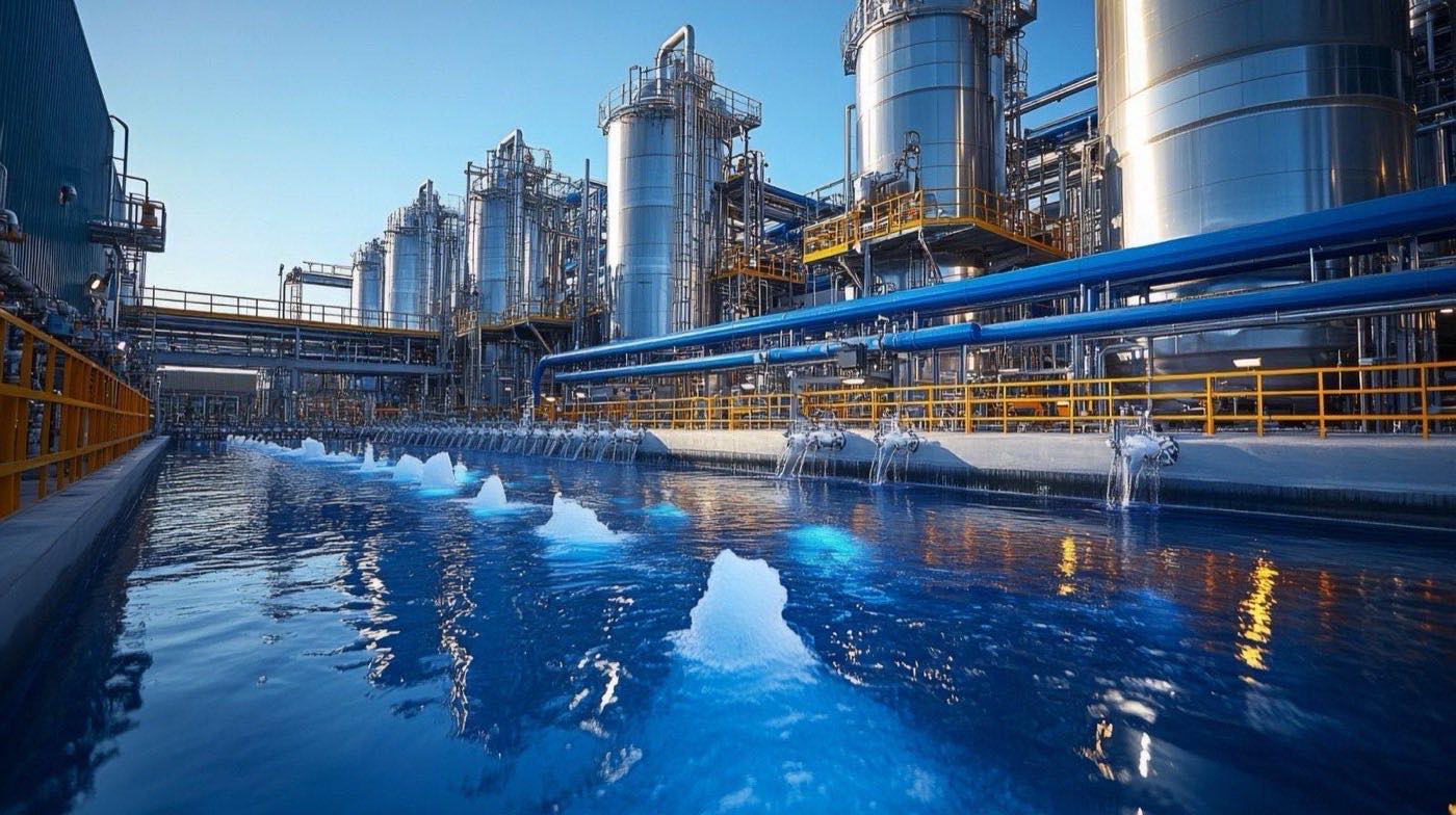 Water Desalination — industrial treatment plant